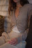 Erica Tanov Alpaca Classic Cardigan - Thumbnail 3