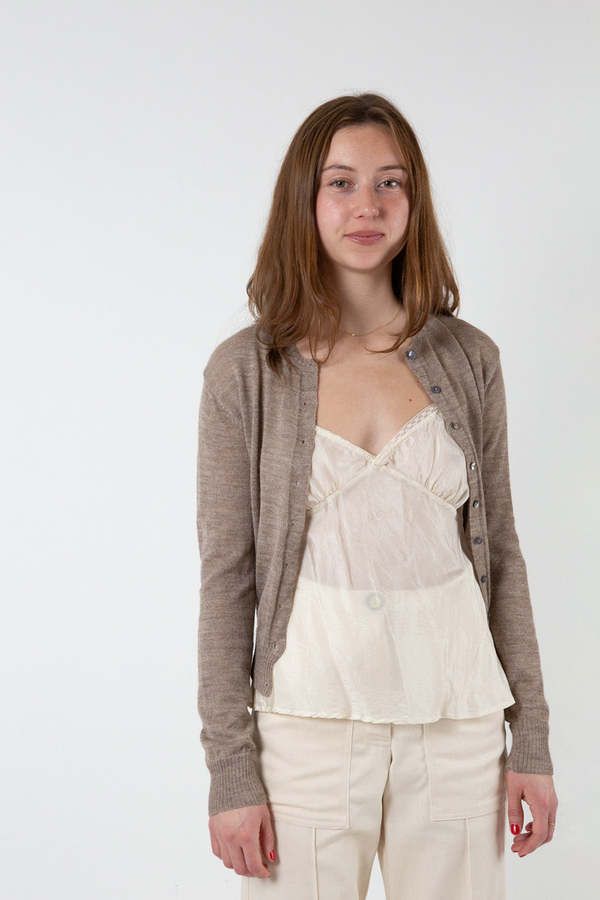 Erica Tanov Alpaca Classic Cardigan