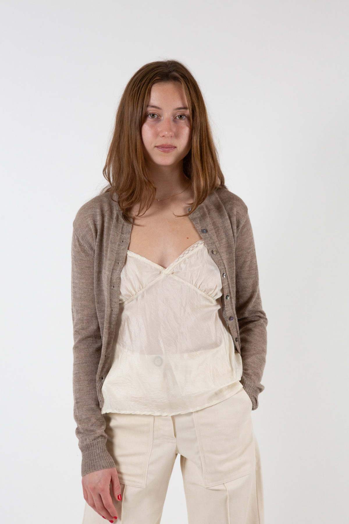 Erica Tanov Alpaca Classic Cardigan - Image 11 of 11