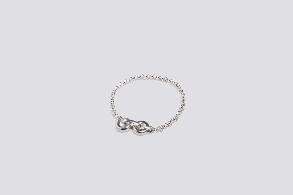 Annika Inez Ample Clasp Bracelet - Silver - Image 1 of 4
