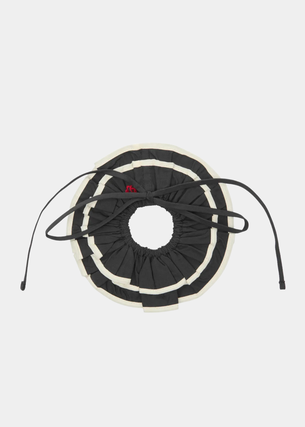 DAMSON MADDER Piping Tie Scrunchie - Image 1 of 2