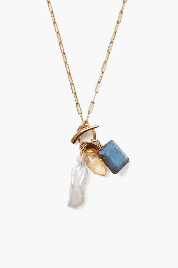 Chan Luu Labradorite Mix Voyage Necklace