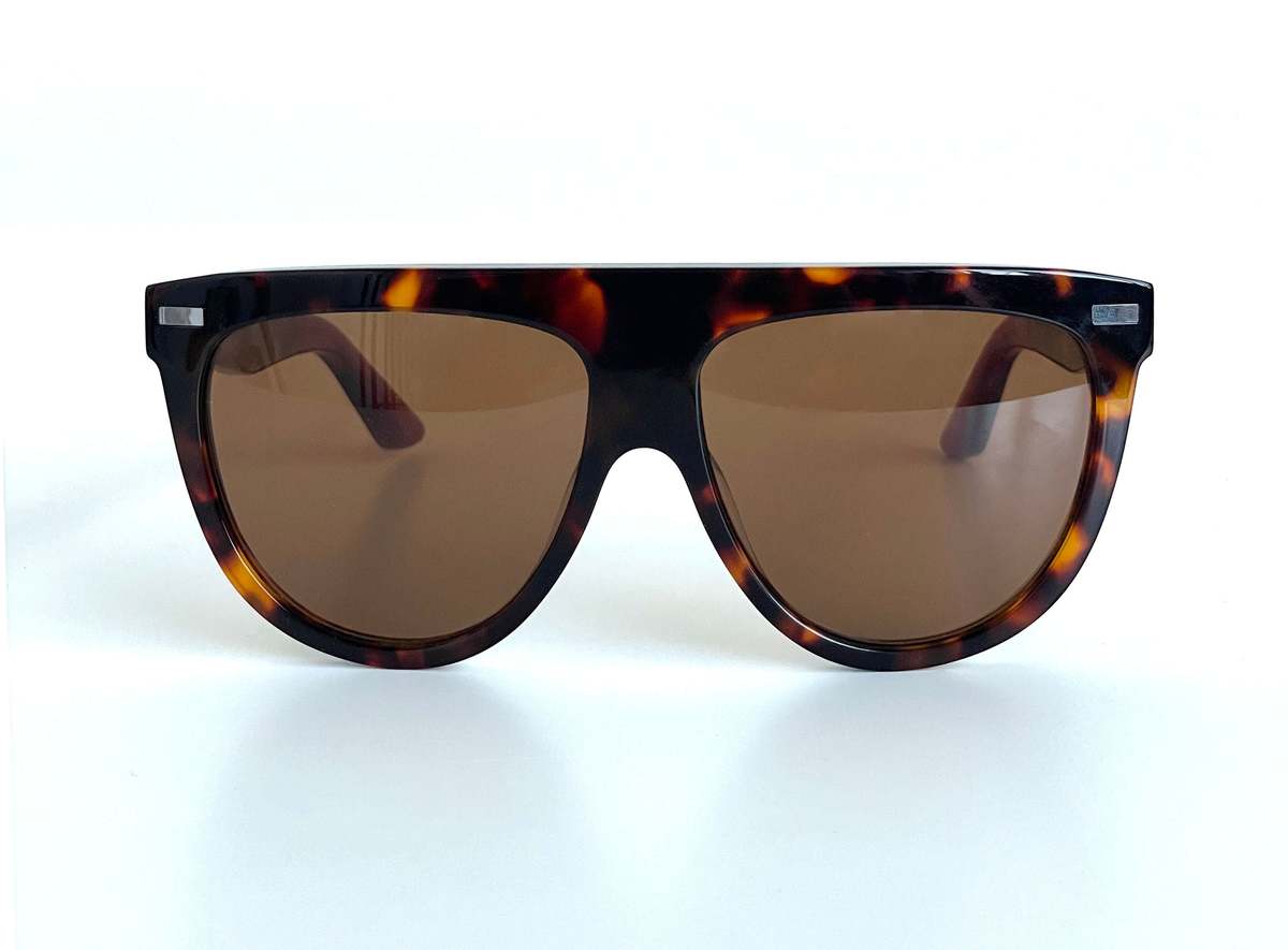 Frenckenberger 000 Sunglasses - Tortoise/Dark Red - Image 1 of 3