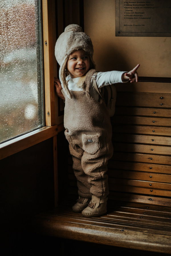 KIDS Donsje Malur Overalls - Hazelnut