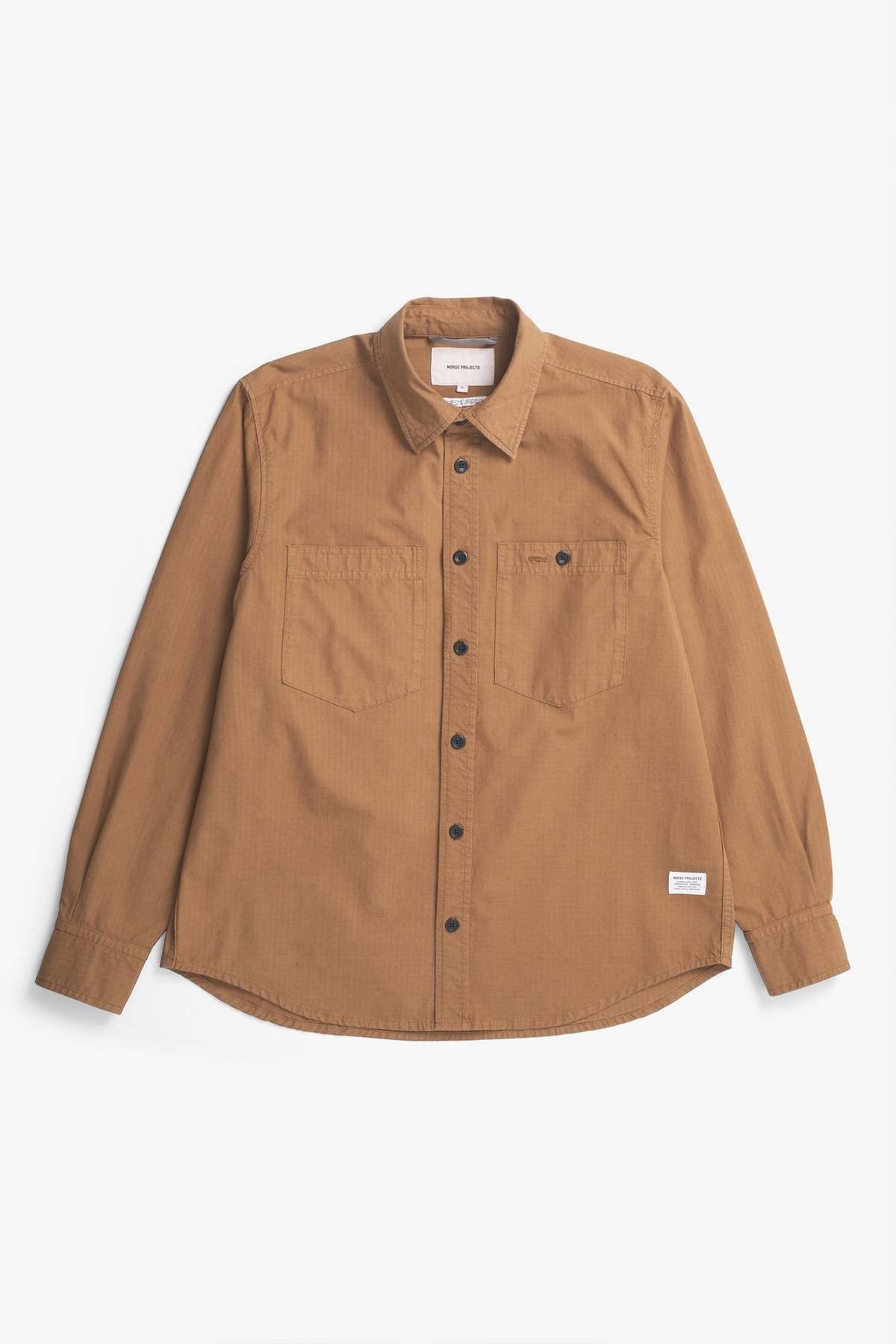 Norse Projects Algot Cotton Ripstop Relaxed Shirt - Image 1 of 3