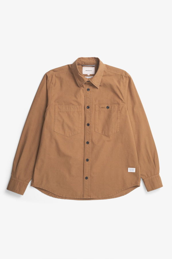 Norse Projects Algot Cotton Ripstop Relaxed Shirt