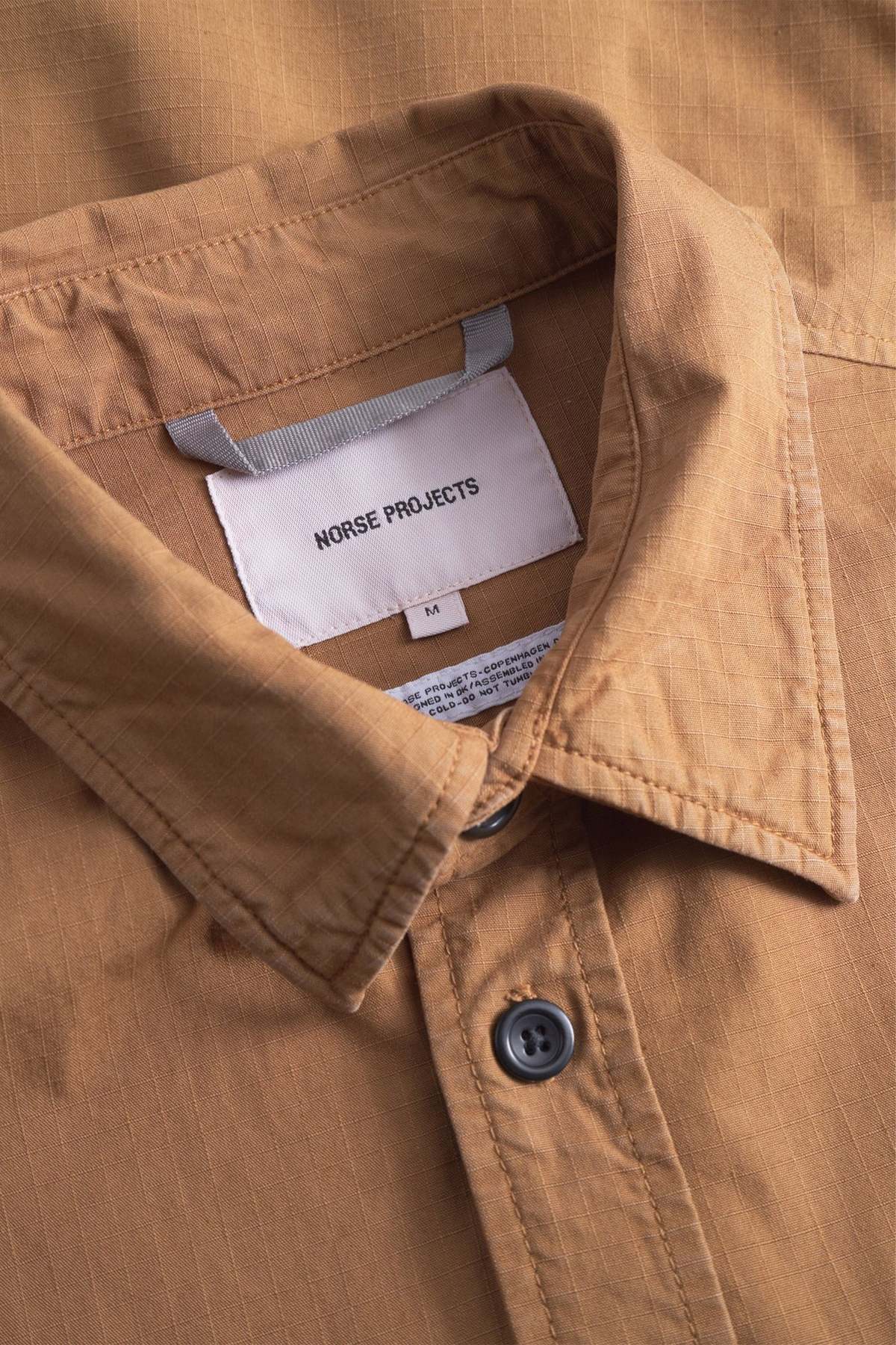 Norse Projects Algot Cotton Ripstop Relaxed Shirt - Image 3 of 3
