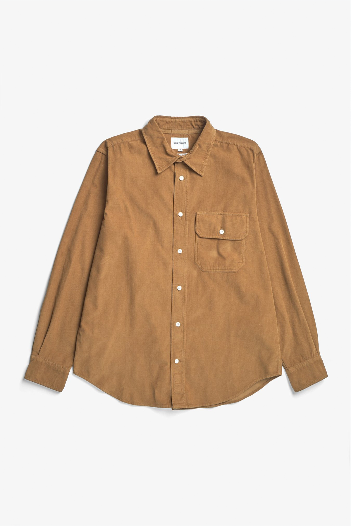 Norse Projects Algot Relaxed Micro Cord Shirt - Image 2 of 3