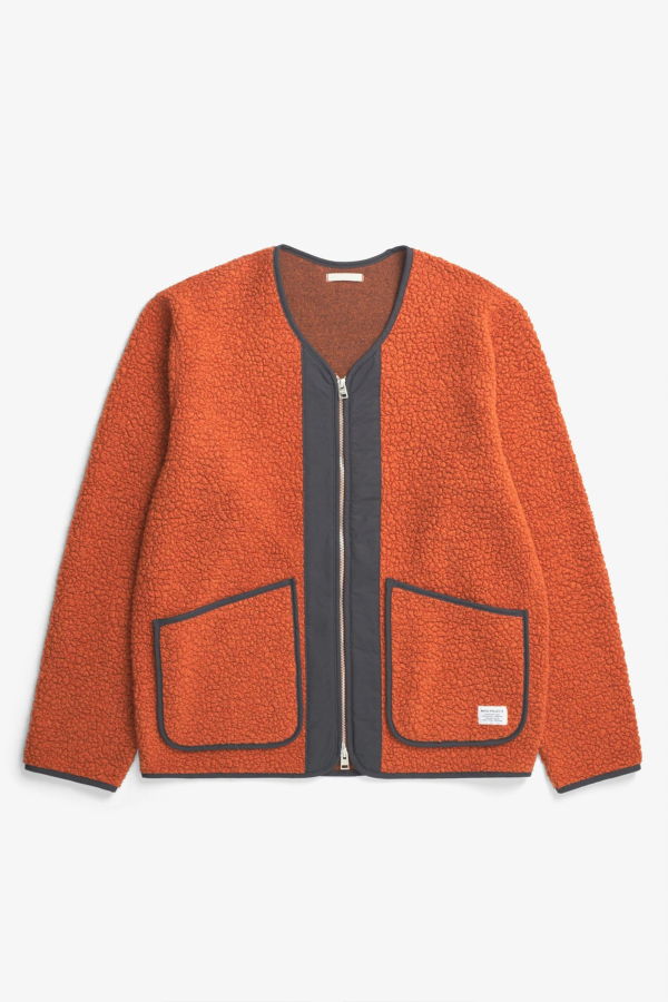 Norse Projects Otto Sherpa Wool Fleece Jacket