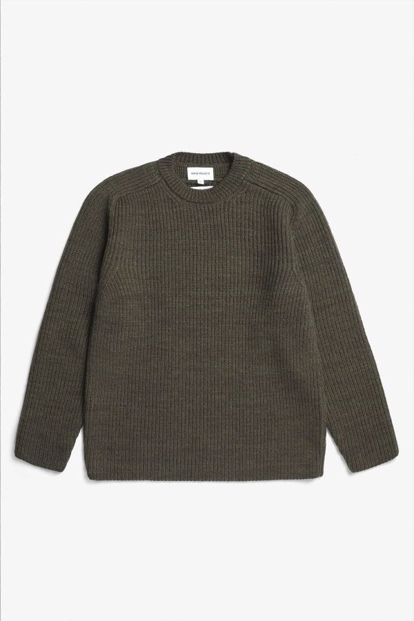 Norse Projects Sigurd Military Rib Crew Neck Sweater