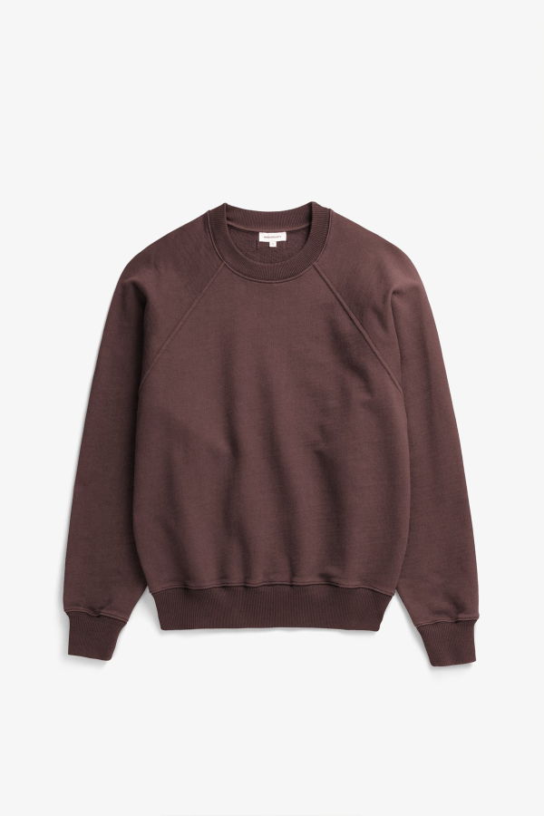 Norse Projects Tyr Relaxed Organic Loopback Raglan Crew Sweatshirt