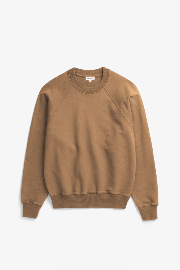 Norse Projects Tyr Relaxed Organic Loopback Raglan Crew Sweatshirt
