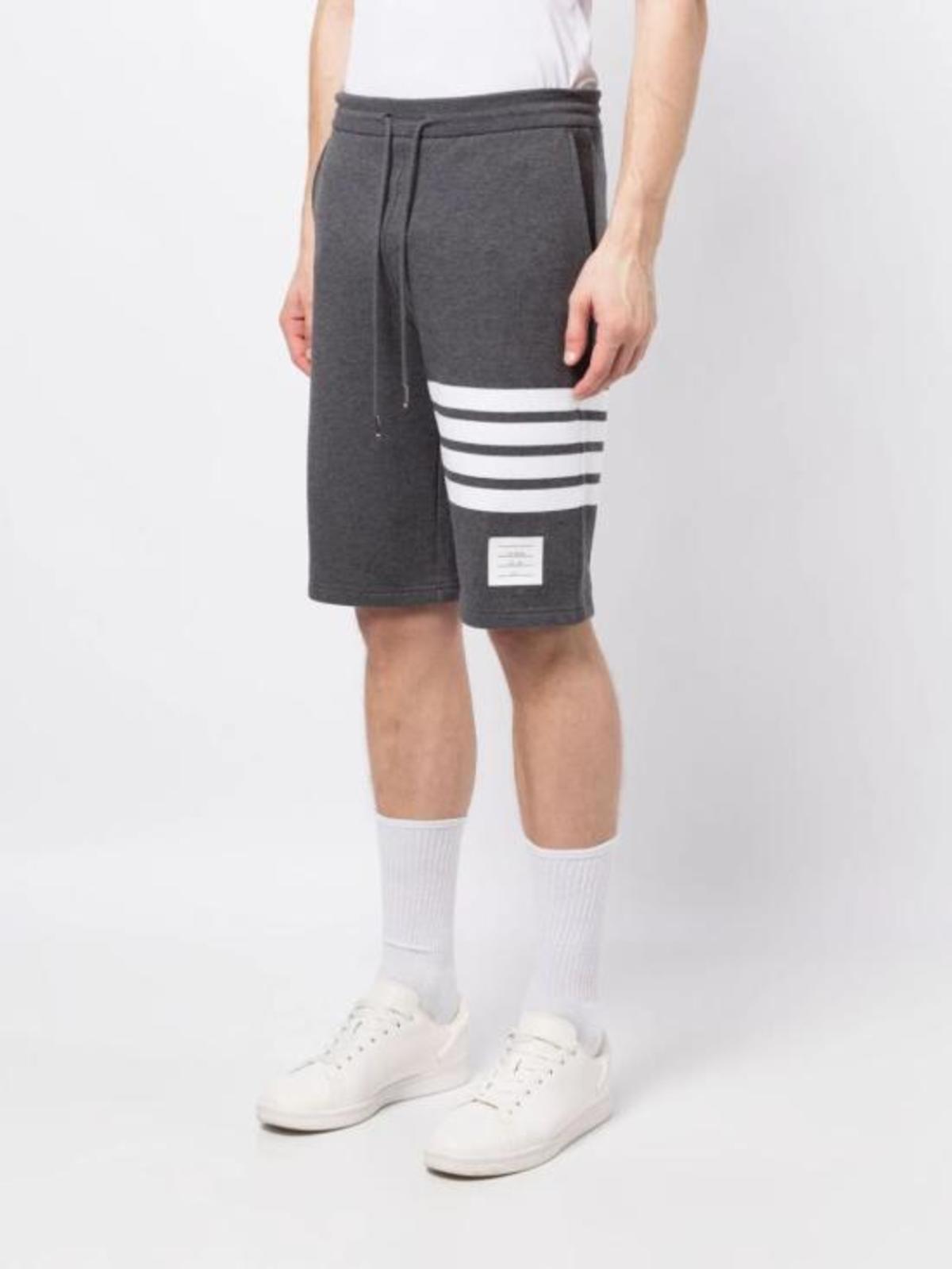 Thom Browne 4 Shorts - Dark Grey - Image 2 of 5