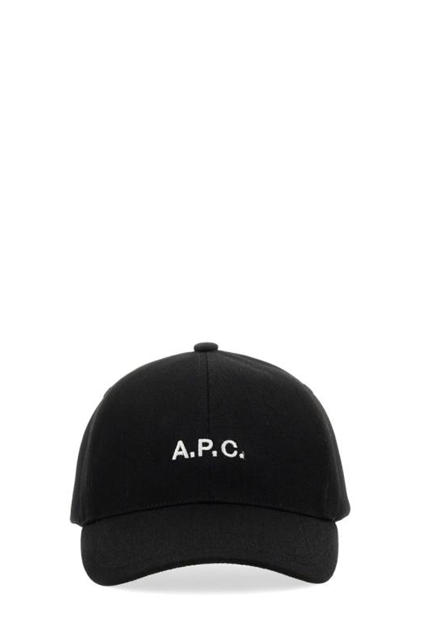 A.P.C. Baseball Cap - Black