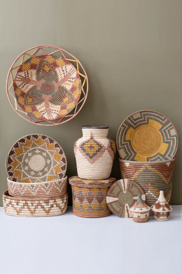 Maadili Collective Aztec Lines Basket