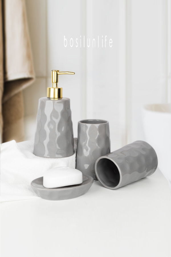 Bosilunlife Bring Nature Inside Liquid Bathroom Set