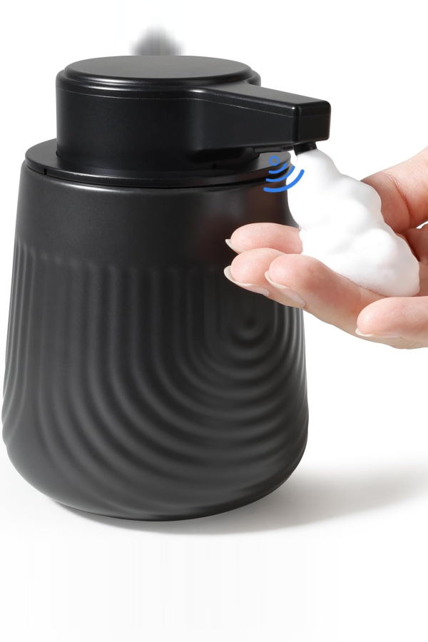 Bosilunlife SoftWave Automatic Foaming Soap Dispenser Recycled Eco-Clay 10 oz