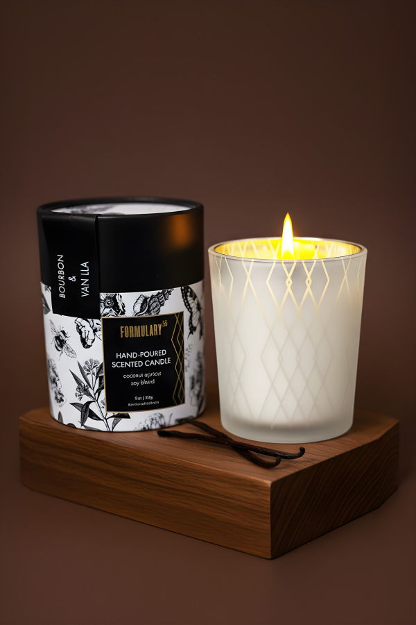 Formulary 55 Bourbon & Vanilla Glow Candle