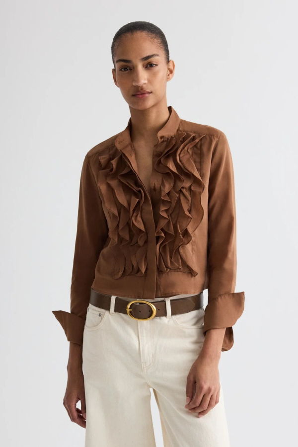 TWP Ruffled Patti Blouse