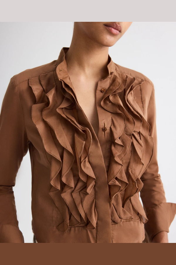 TWP Ruffled Patti Blouse