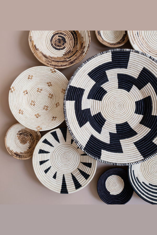 Maadili Collective Gathered Spaces Banana Fiber Basket