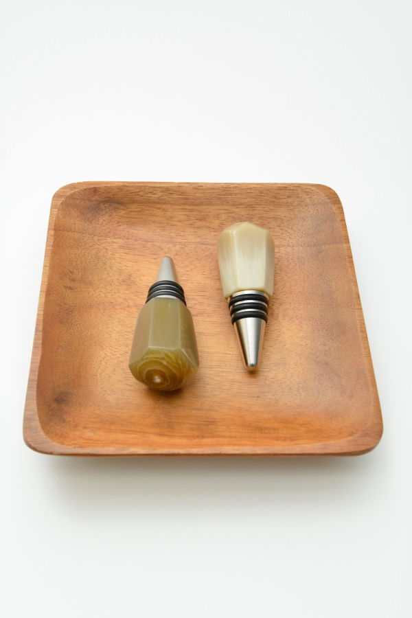 Maadili Collective Horn Geometric Wine Stopper