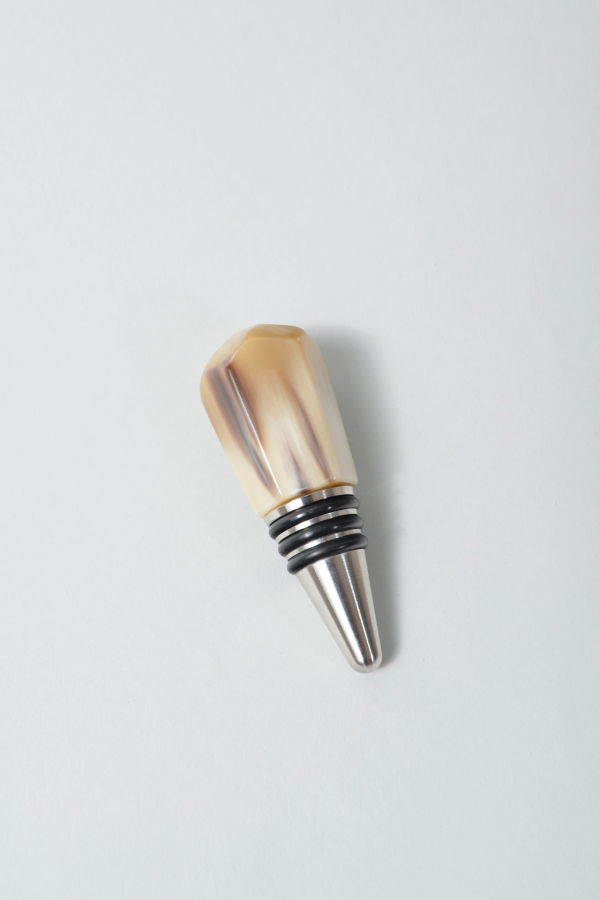 Maadili Collective Horn Geometric Wine Stopper