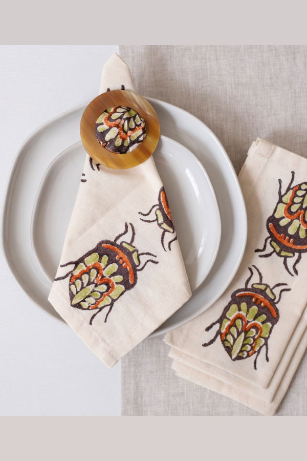 Maadili Collective Horn Scarf Buckle & Napkin Ring