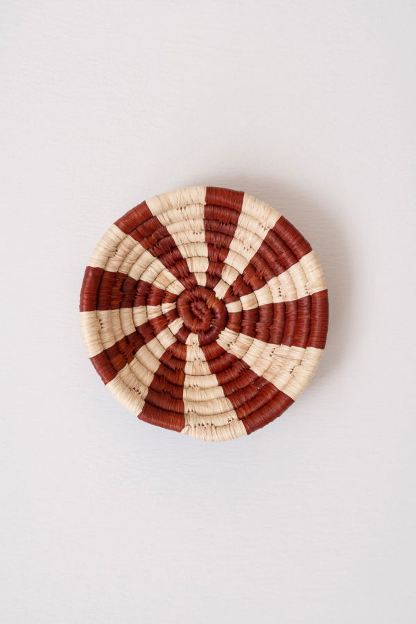 Maadili Collective Mini Basket Copper Rays Ornament