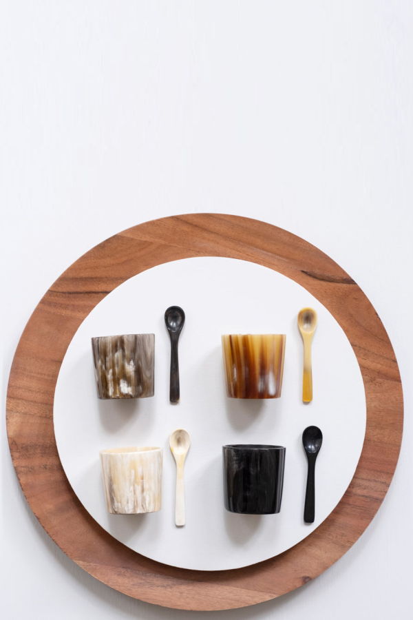 Maadili Collective Mini Salt Cellar with Spoon
