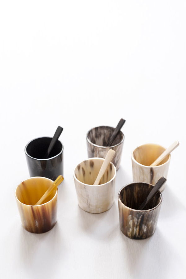 Maadili Collective Mini Salt Cellar with Spoon