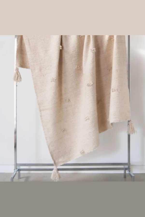 Jitana Momo Fringe Blanket