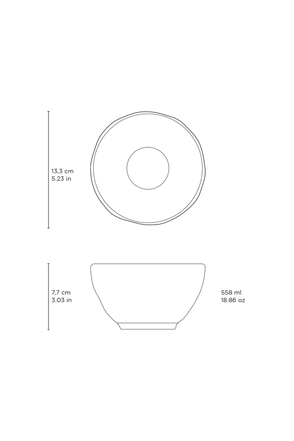 Porto Brasil Organic Soup/Dessert Bowl