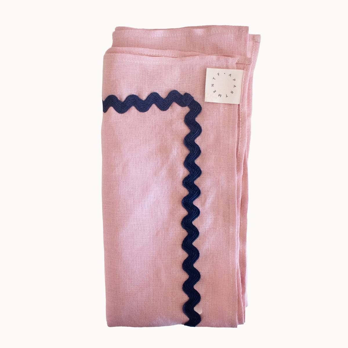 APARTMENT F Ric-Rac Linen Napkins - Set of 2 - Image 2 of 8