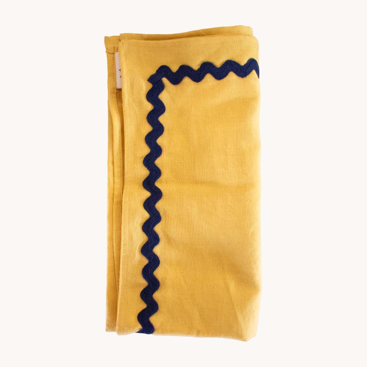 APARTMENT F Ric-Rac Linen Napkins - Set of 2 - Image 4 of 8