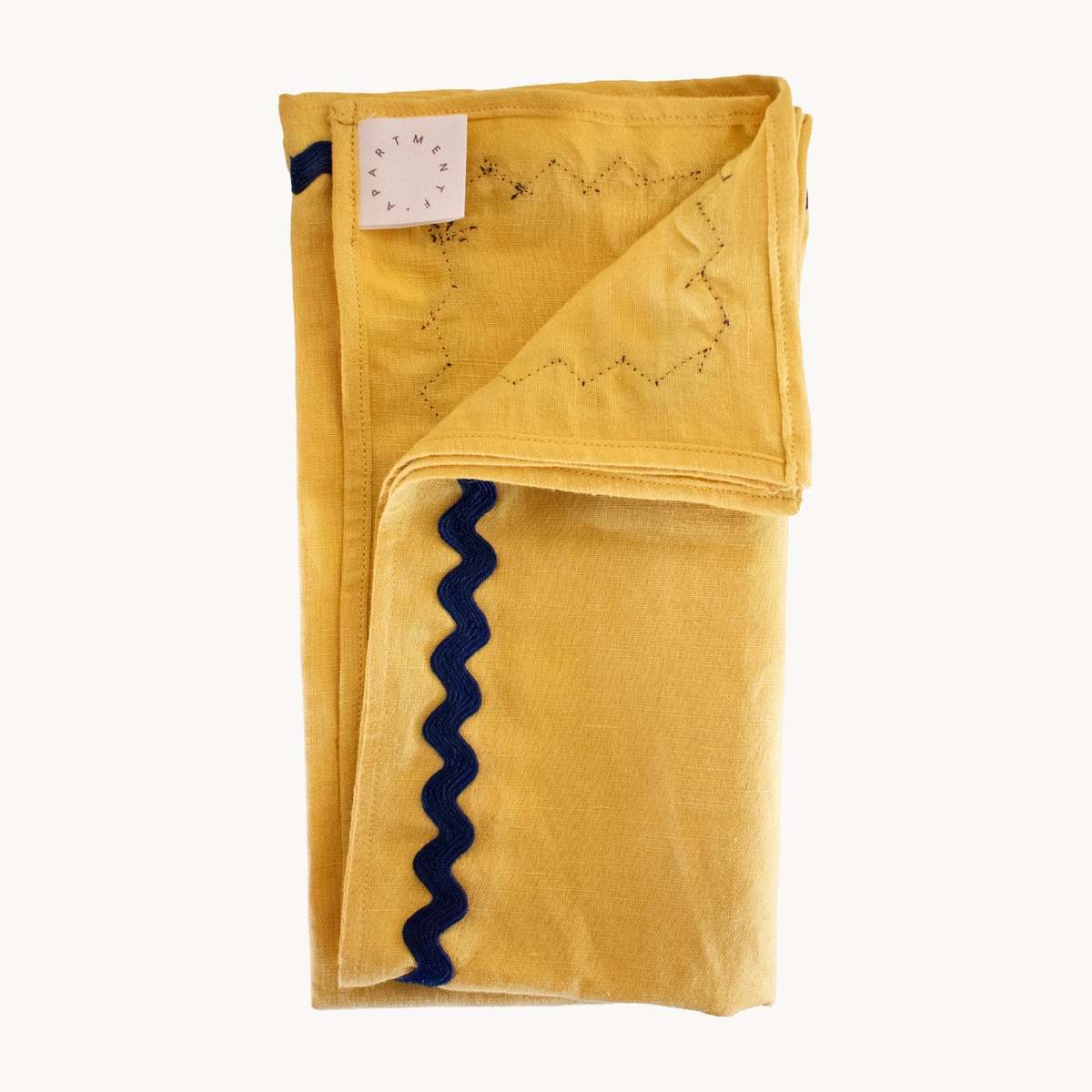 APARTMENT F Ric-Rac Linen Napkins - Set of 2 - Image 6 of 8