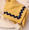 APARTMENT F Ric-Rac Linen Napkins - Set of 2 - Thumbnail 8