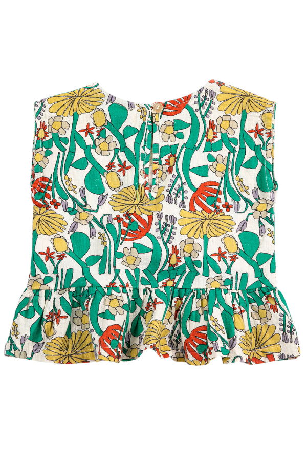 KIDS Bobo Choses Baby Blouse All Over Herbalist Print Top - Multicolour