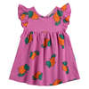 KIDS Bobo Choses Baby Dress All Over Tangerine Print Dress - Pink - Thumbnail 1