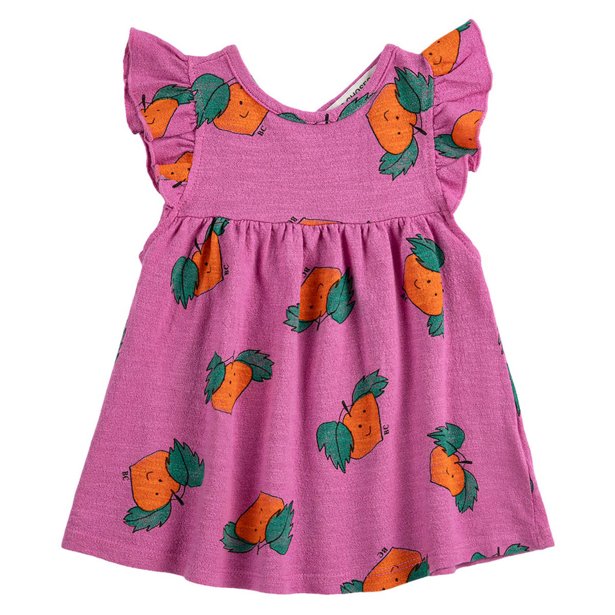KIDS Bobo Choses Baby Dress All Over Tangerine Print Dress - Pink - Image 1 of 2