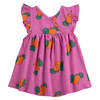 KIDS Bobo Choses Baby Dress All Over Tangerine Print Dress - Pink - Thumbnail 2