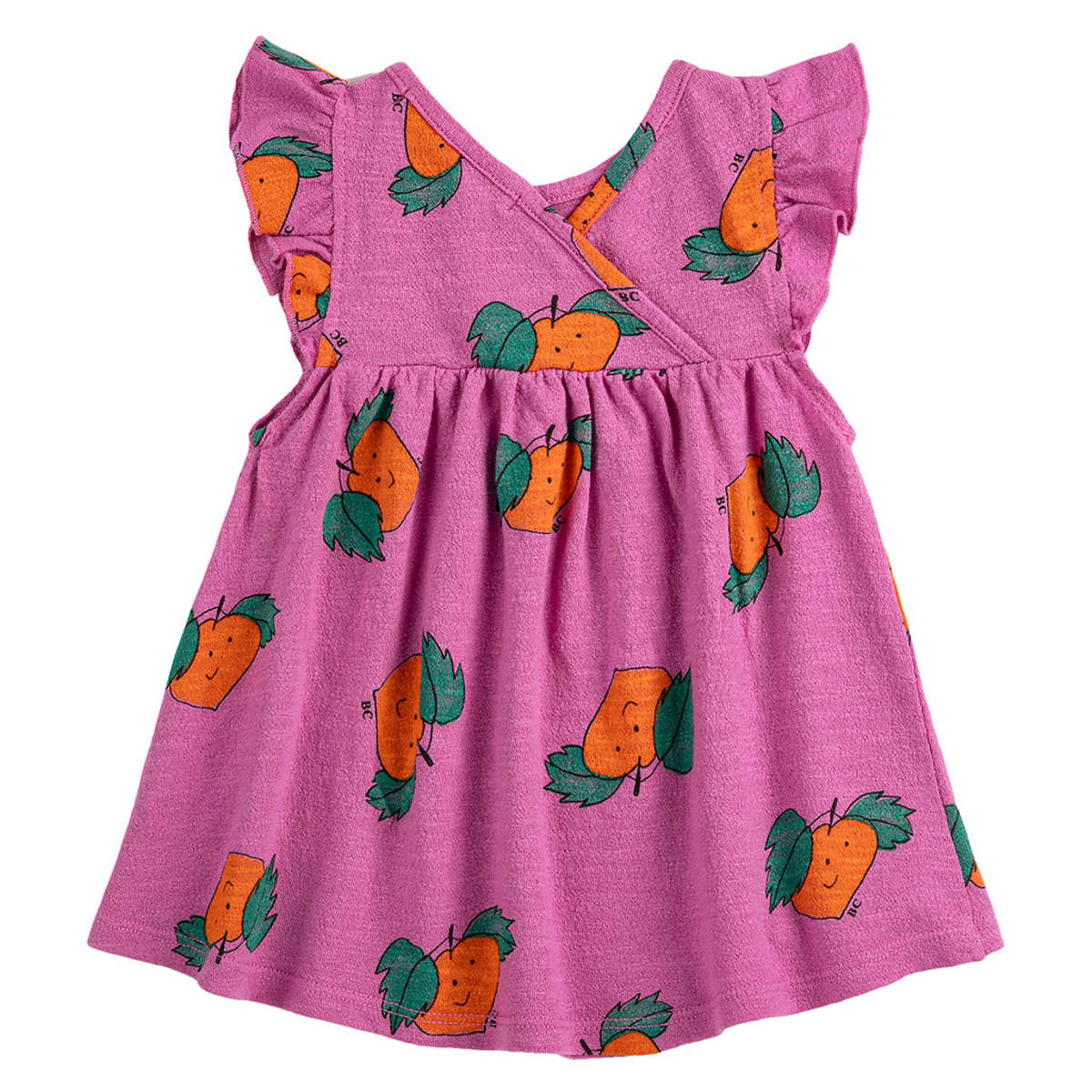 KIDS Bobo Choses Baby Dress All Over Tangerine Print Dress - Pink - Image 2 of 2
