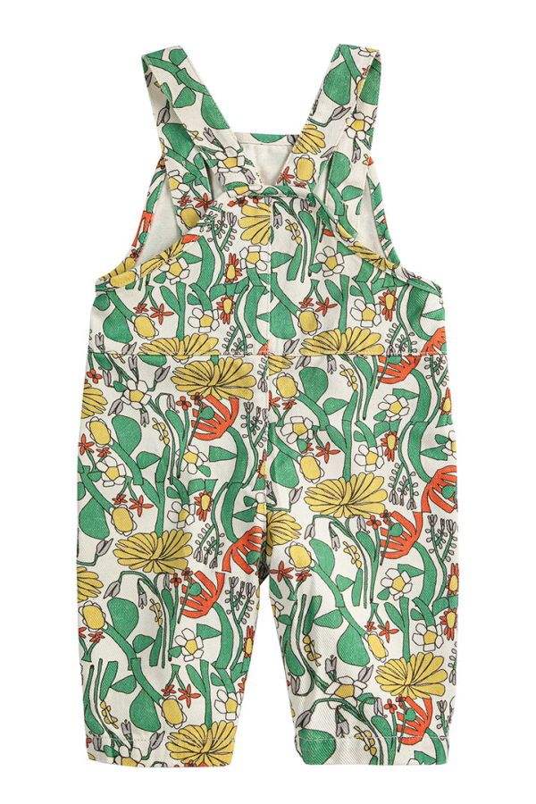 KIDS Bobo Choses Baby Overalls All Over Herbalist Print Overalls