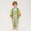 KIDS Bobo Choses Baby Overalls All Over Herbalist Print Overalls - Thumbnail 6