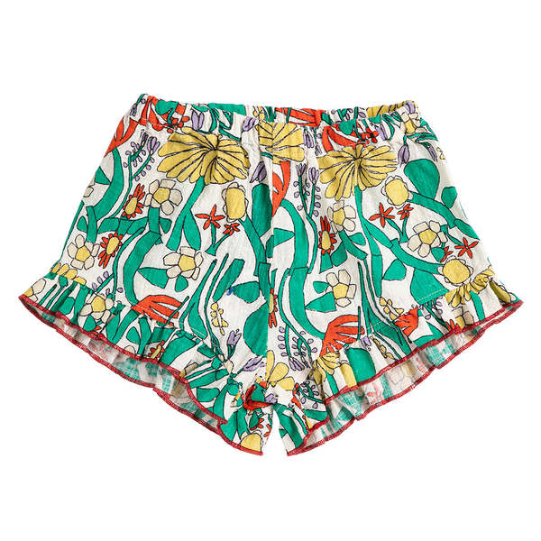 KIDS Bobo Choses Baby Shorts All Over Herbalist Print Shorts