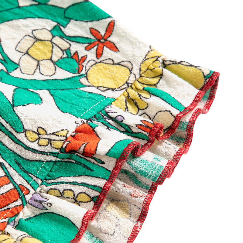 KIDS Bobo Choses Baby Shorts All Over Herbalist Print Shorts