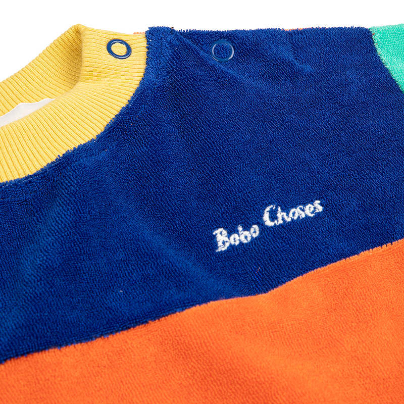 KIDS Bobo Choses Baby Colour Block Sweatshirt - Multicolour