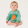 KIDS Bobo Choses Baby Sweatshirt Tangerine Print - Green - Thumbnail 3