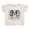 KIDS Bobo Choses Van Dog Print T-Shirt - White - Thumbnail 1