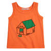 KIDS Bobo Choses Pickles Is At Home Tank Top - Orange - Thumbnail 1